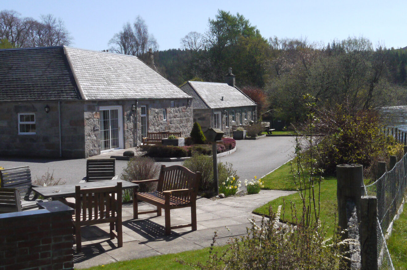 Crathie Opportunity Holidays - view to River