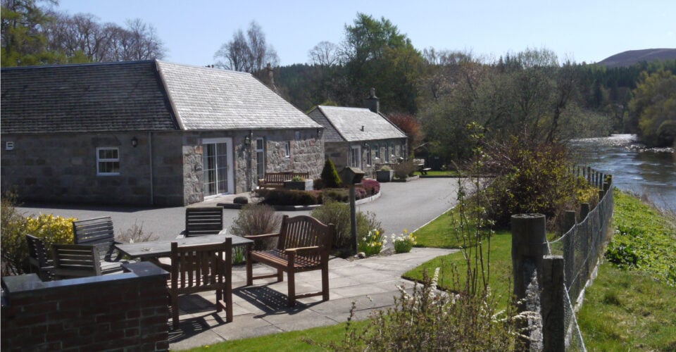 Crathie Opportunity Holidays - view to River