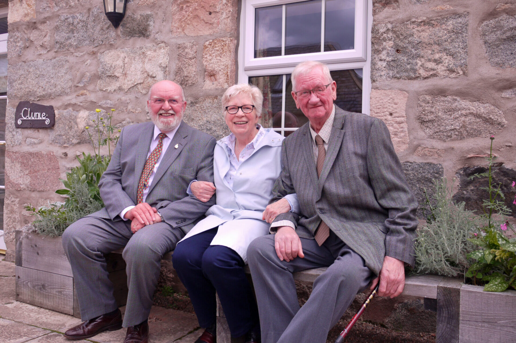 Three of our four founders - Christine, Ed and Neil