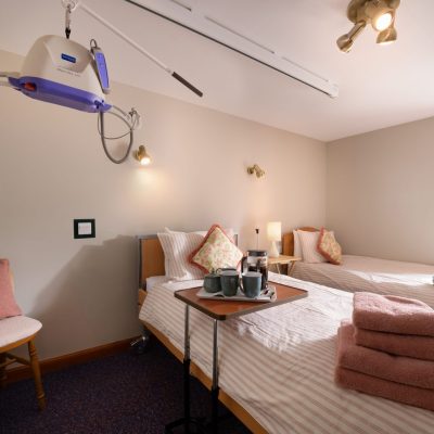 Accessible Bedroom with Overhead Hoist